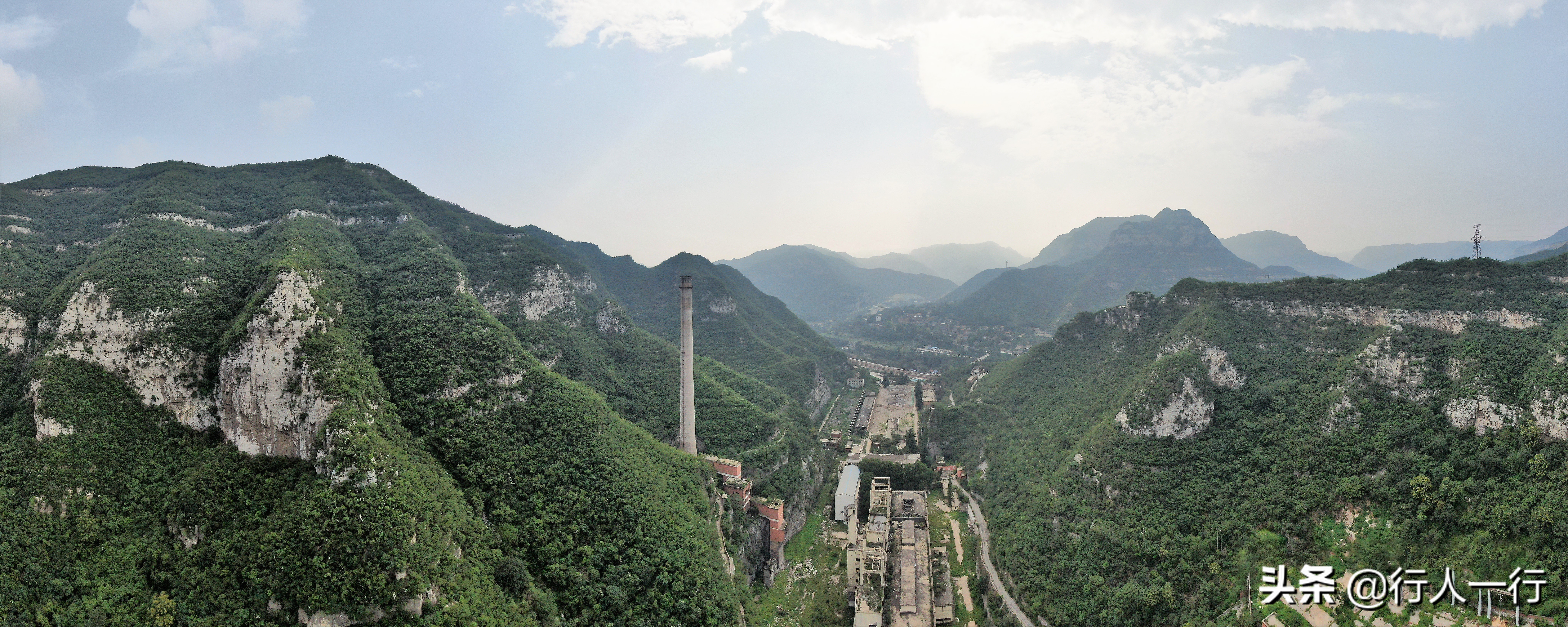 焦作太行深山里废弃的小香港,太行山丹河电厂