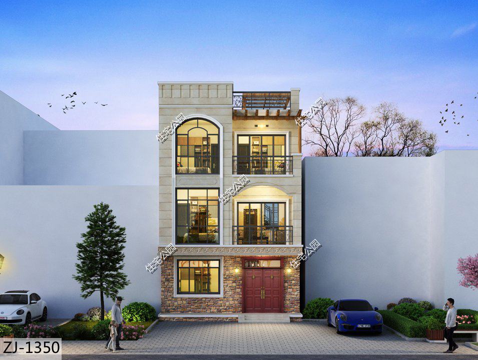 60平方别墅设计图及效果图,100平米小户型设计实景照