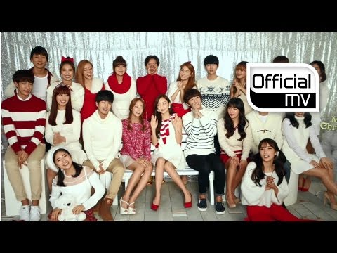 韩娱圈经纪公司推出圣诞歌曲，那些年超温馨的家族大合唱！