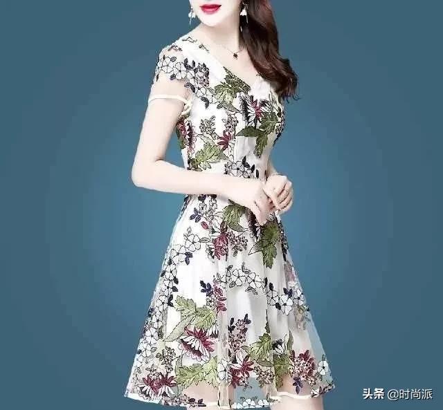 今年流行时尚洋气最新款连衣裙,连衣裙新潮