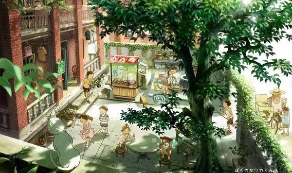 一组非常有意境的动画场景