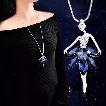 穿毛衣搭什么项链好看,毛衣和毛衣链的搭配