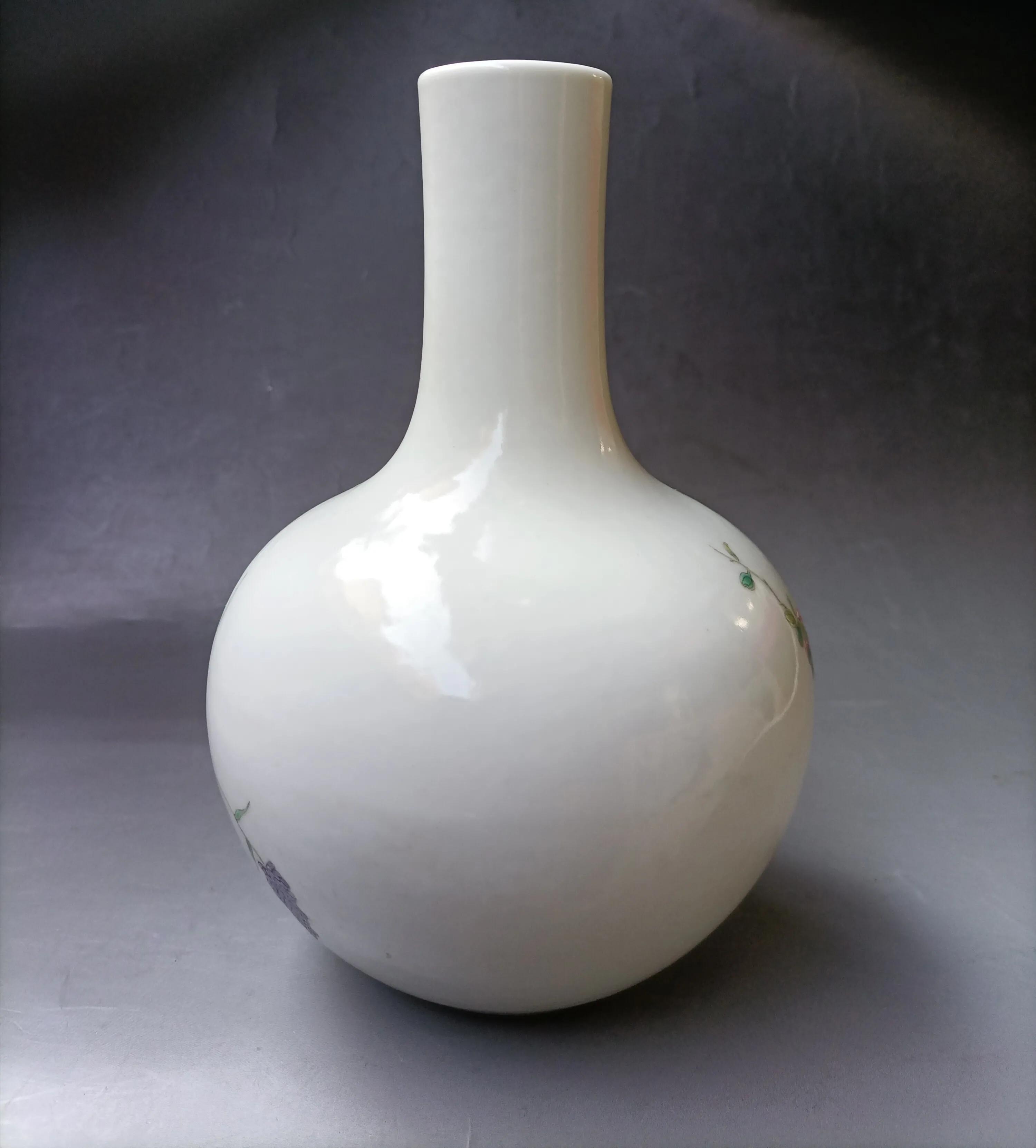 高档天球瓶,粉桃天球瓶