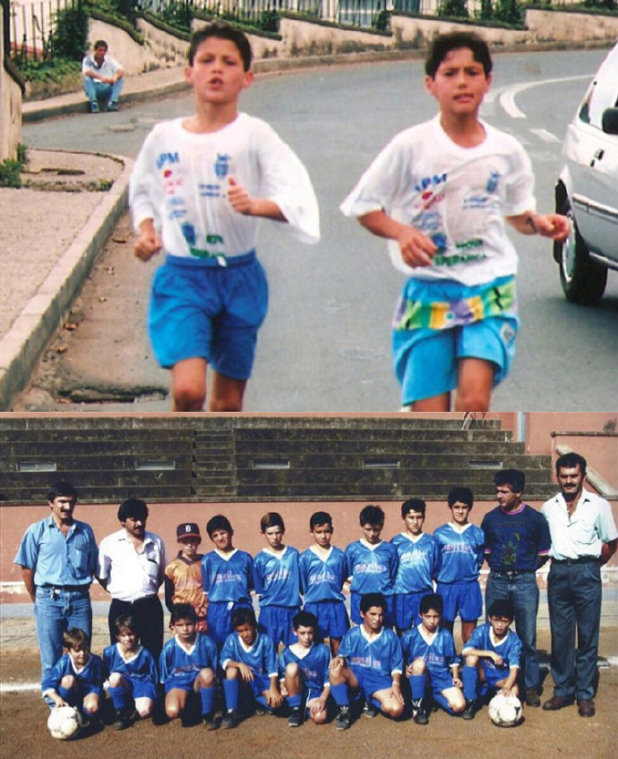 马德拉岛的孩子踏上了回家的旅程,马德拉岛的少年在夕阳下渐行渐远