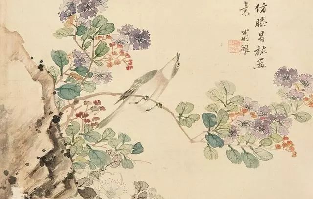 清代花鸟鱼虫画,清代国画名家花鸟鱼虫
