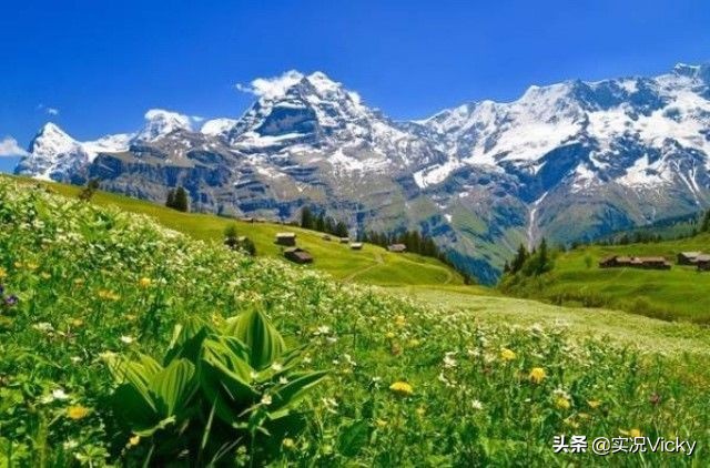 旅游风景视频阿尔卑斯山,旅游风光阿尔卑斯山脉