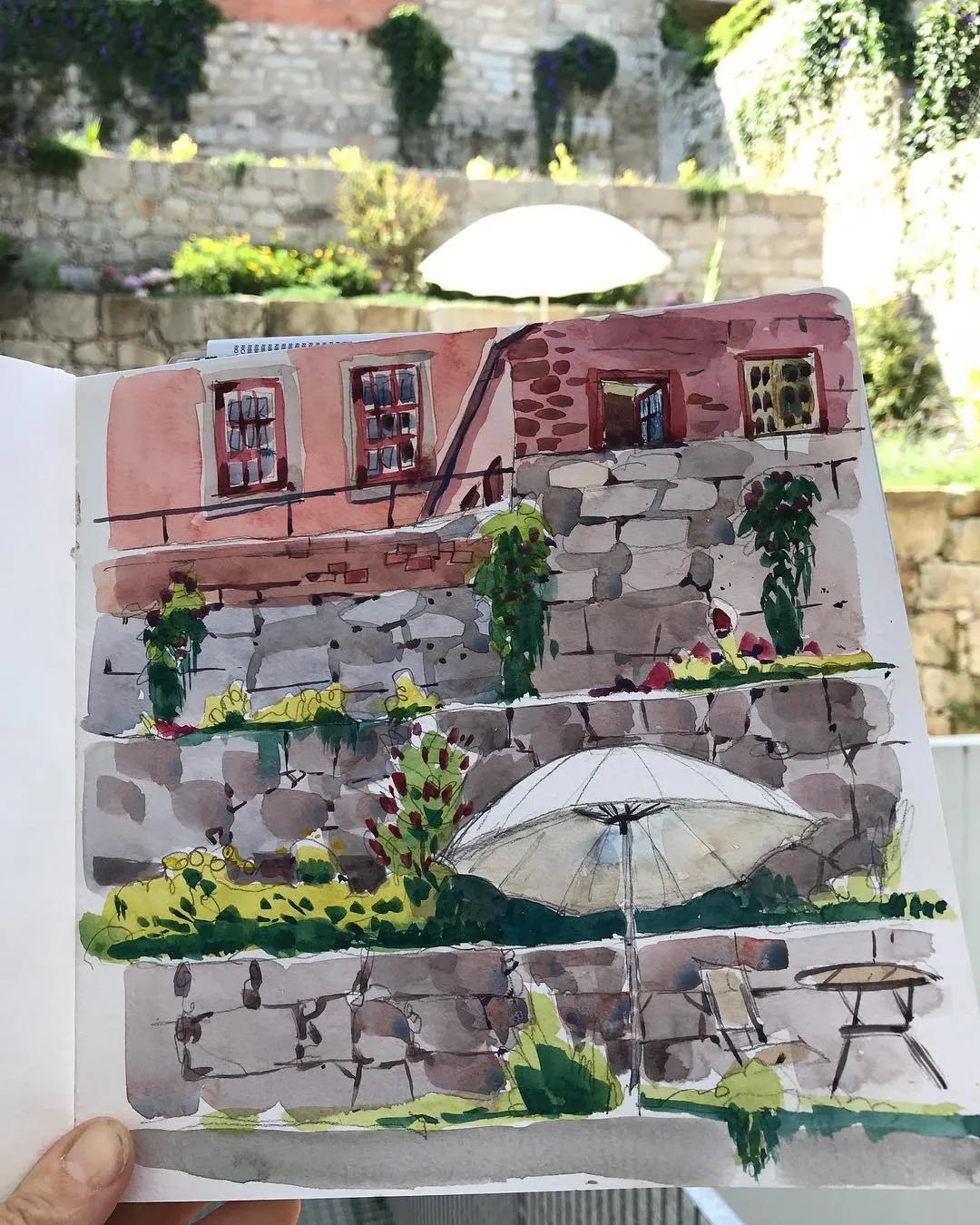 酣畅淋漓的水彩,酣畅淋漓水彩