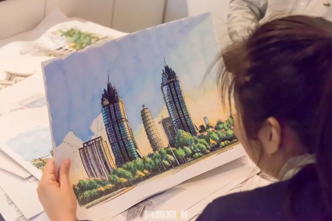 80后设计师用400张手绘，定格郑州记忆