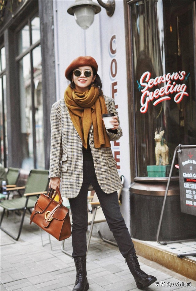 女人的品味时尚,时尚洋气毛呢帽