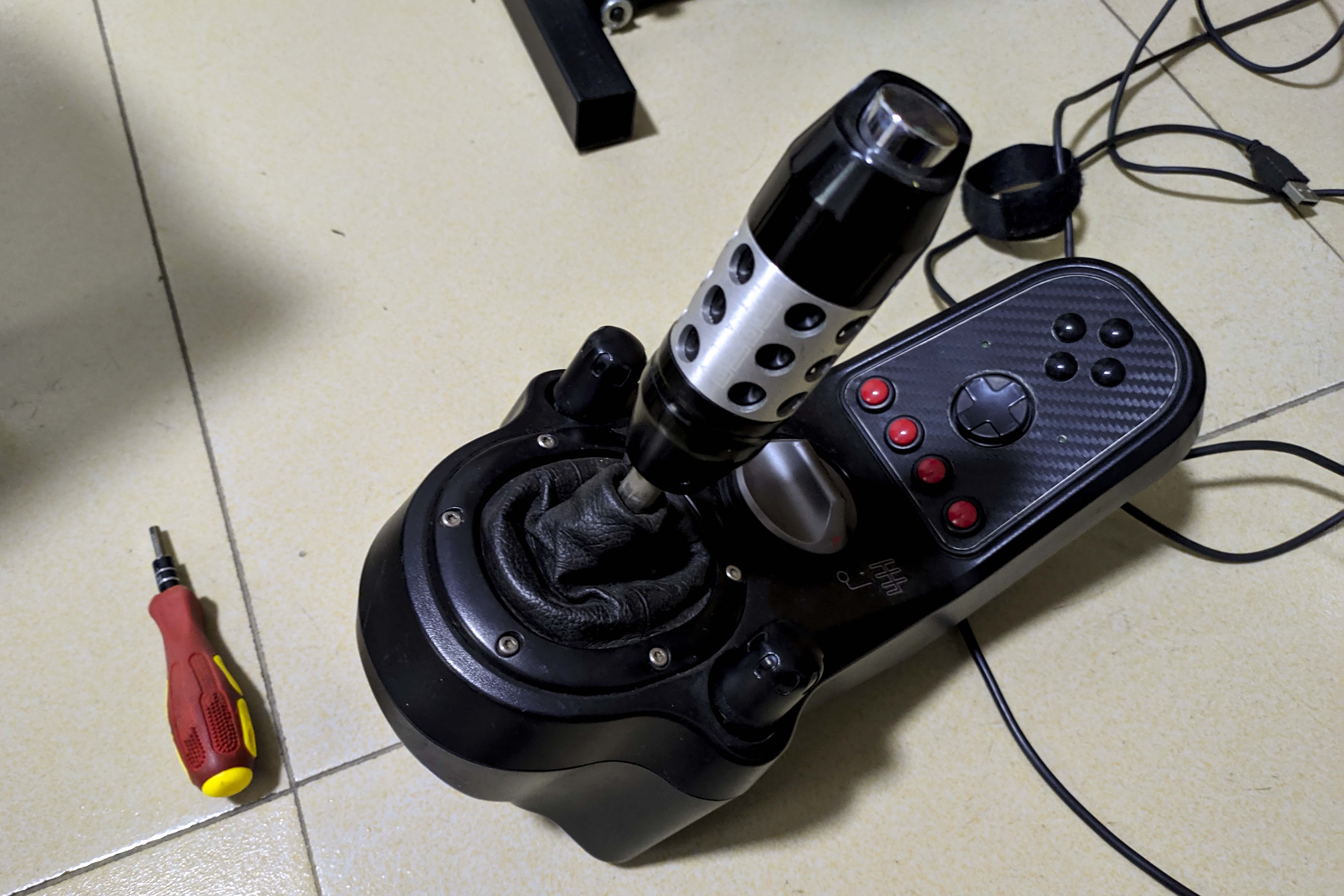 罗技g29排挡杆转换器,罗技g27排档拆解