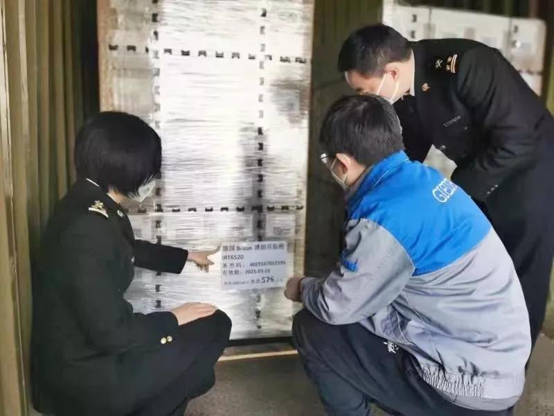 进口额温枪海关清关,松江海关放行