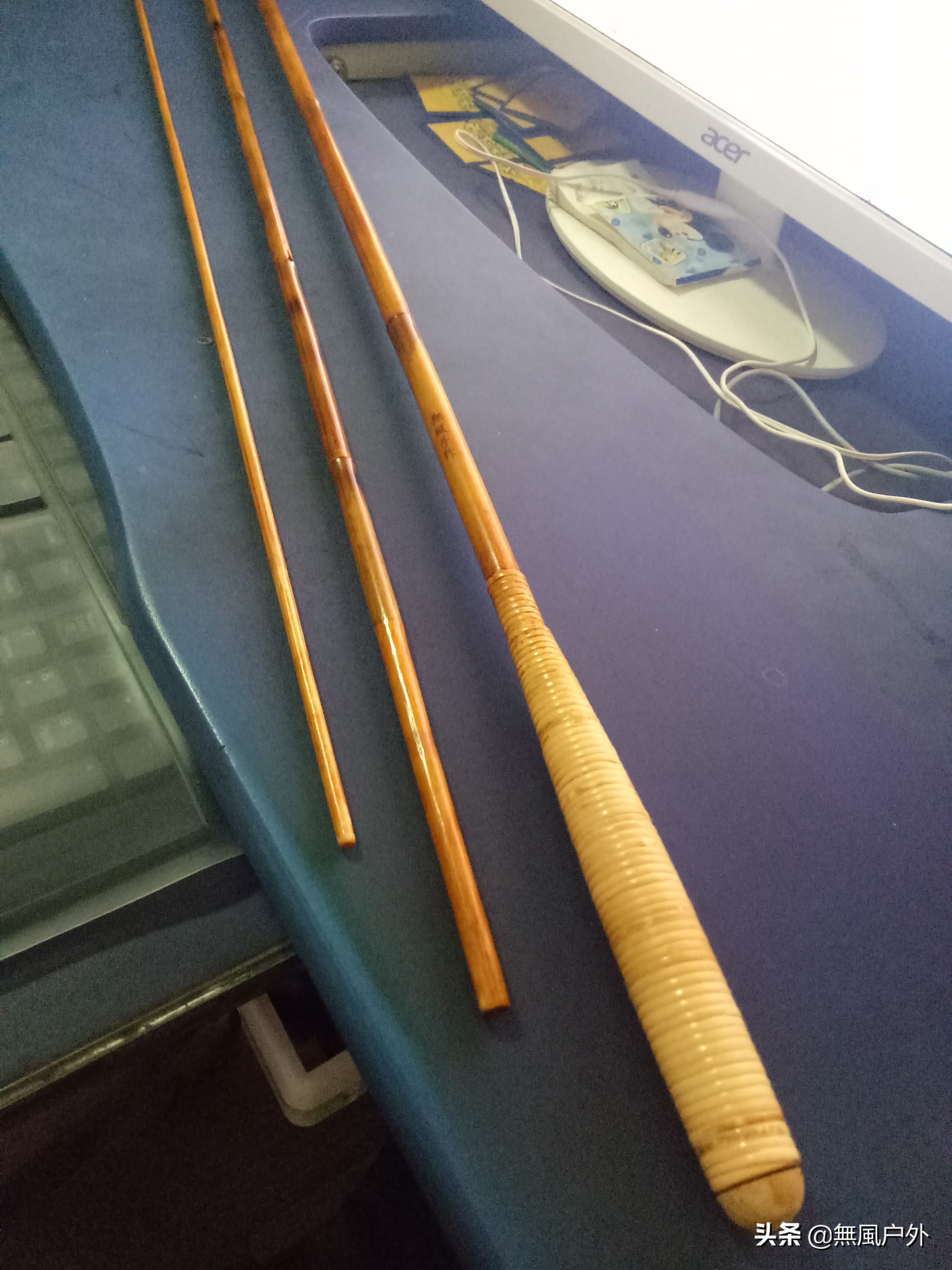 竹制鱼竿制作方法,竹制并继竿制作方法