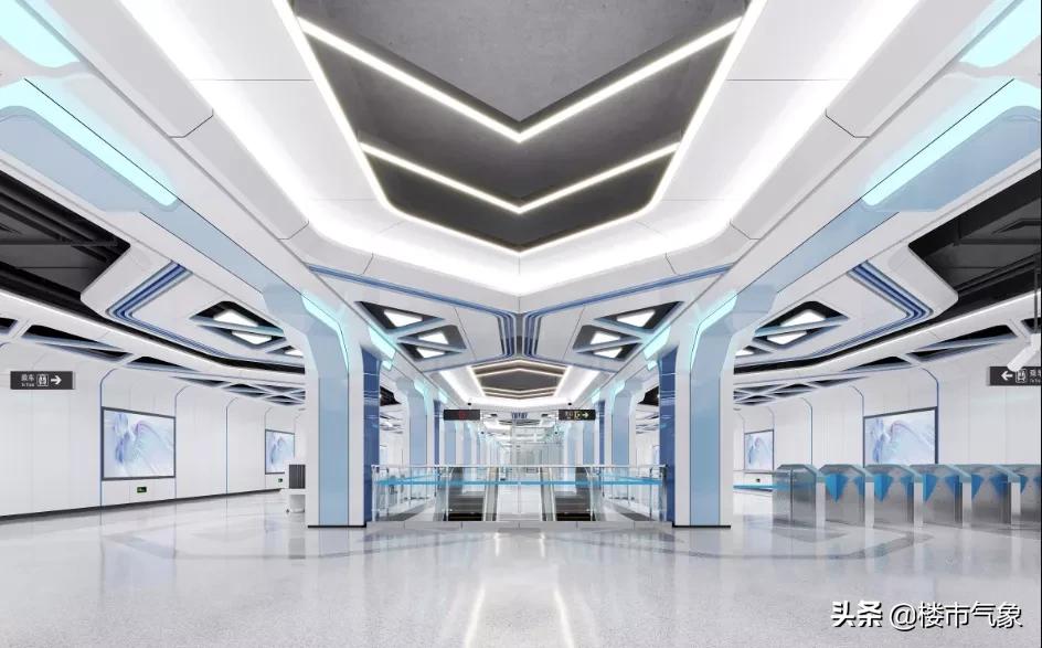 郑州地铁8号线最新装修施工,郑州地铁装修