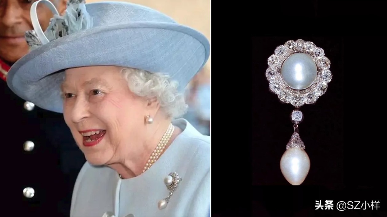 英国女王多奢侈,英国女王佩戴珠宝来源图