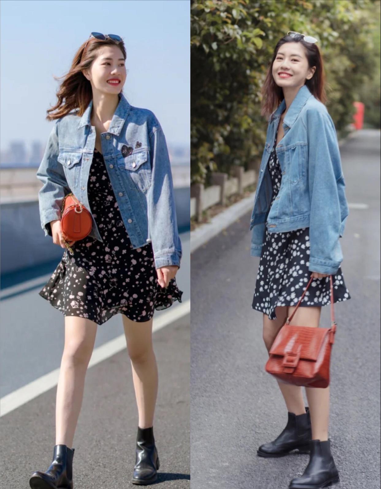 秋天的长款牛仔外套怎么搭配好看,今年最火爆款外套牛仔外套