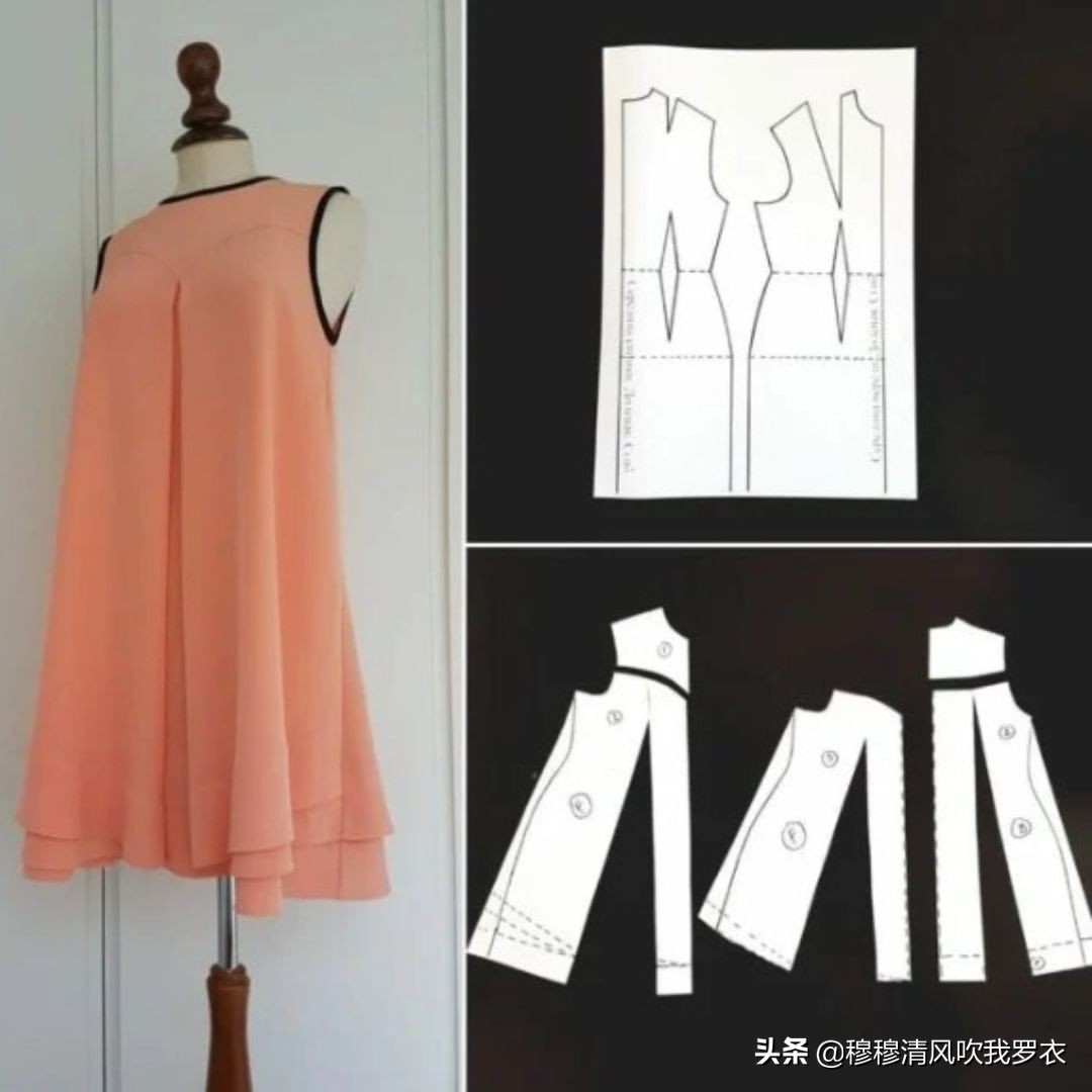 外网收集的一些女装纸样的合集学习服装打版