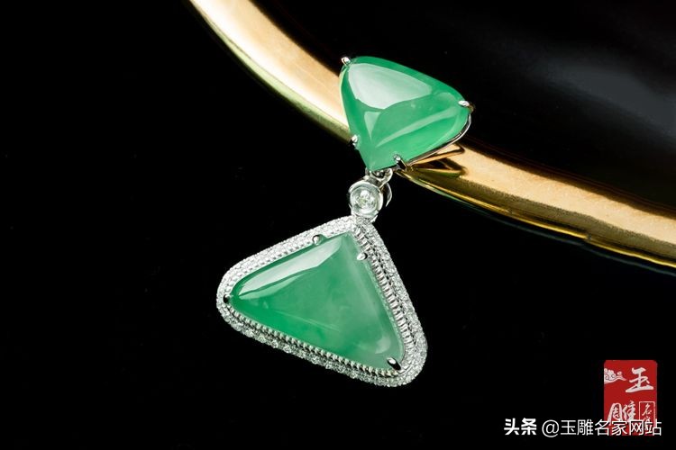 翡翠冰糯种什么样的好,翡翠冰糯种带点紫