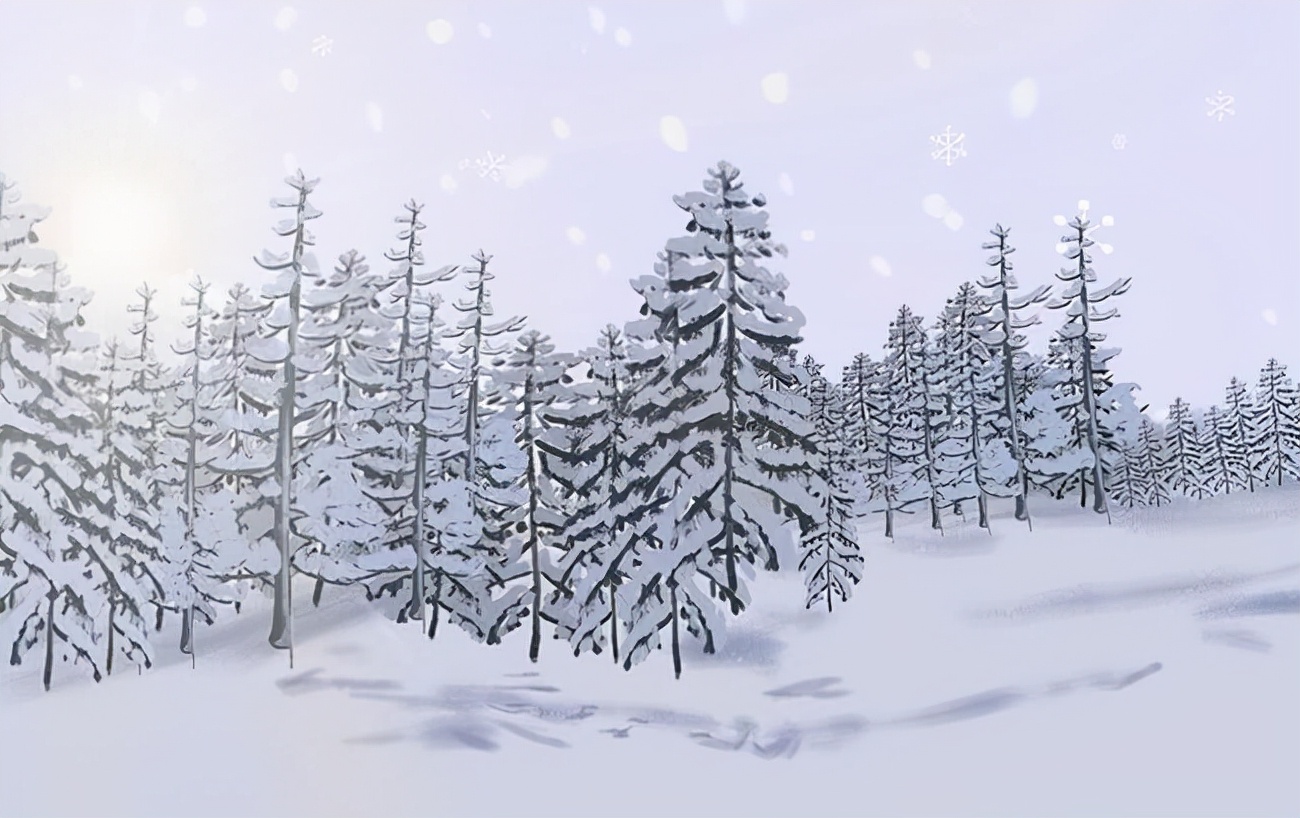 写雪的唯美诗句10句小雪,描写冬天的小雪的诗句