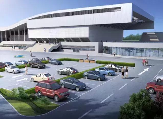 体育馆内的超绝颜值,成都双流体育场