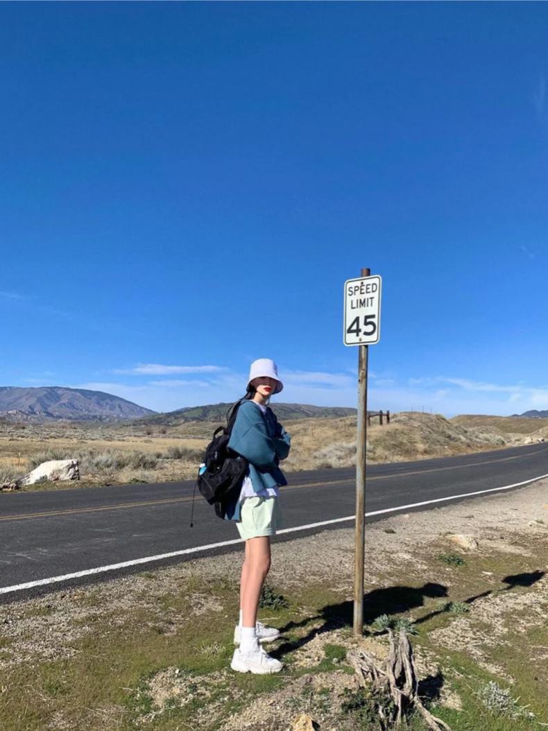 春夏韩国连衣裙,韩国秋冬穿搭博主