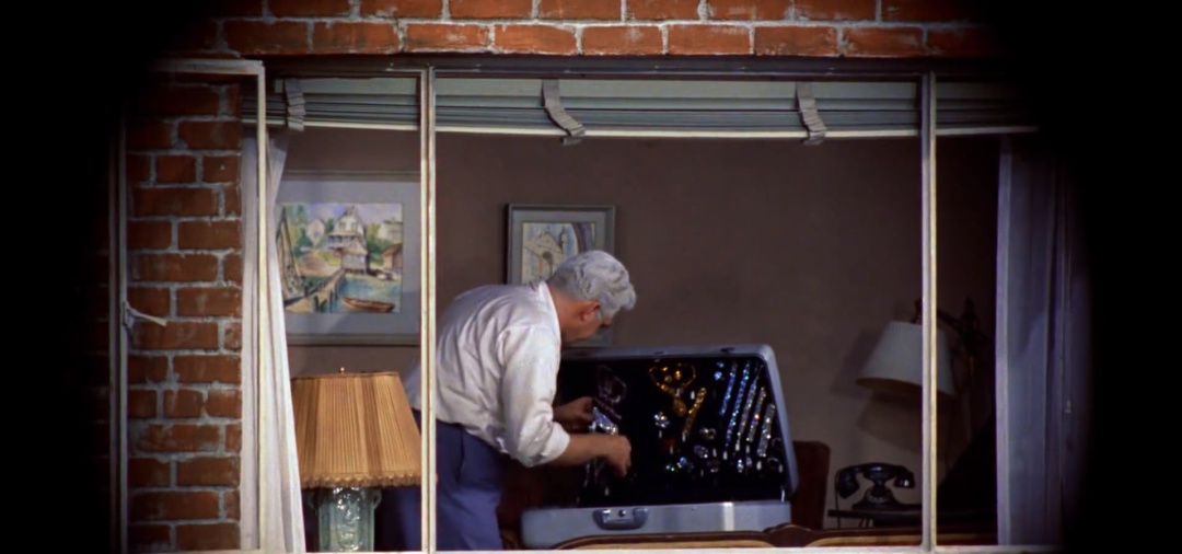 希区柯克经典电影后窗,希区柯克后窗艺术