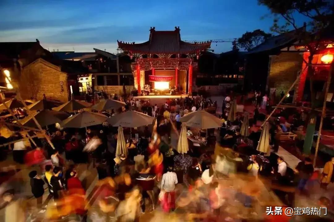 宝鸡著名街区,宝鸡旅游街区