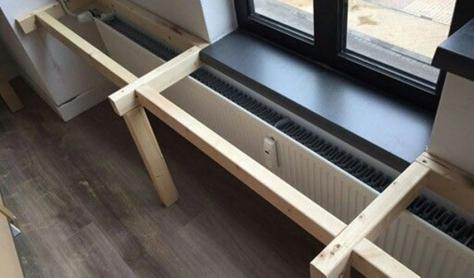 窗台窄怎么做飘窗,窗台又矮又窄