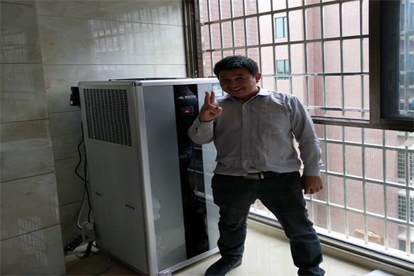 别墅室外用空气能热水器有几种,五层别墅空气能热水器零冷水