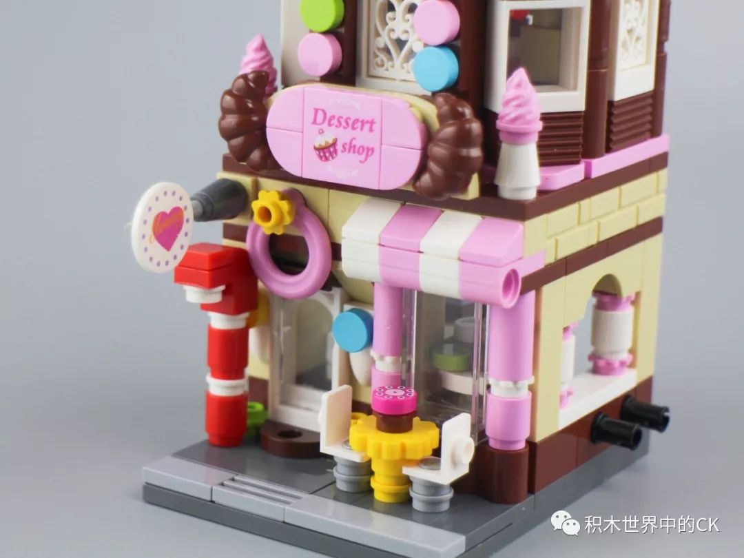 启蒙积木缤纷城市系列七款,启蒙积木街景系列八合一玩具