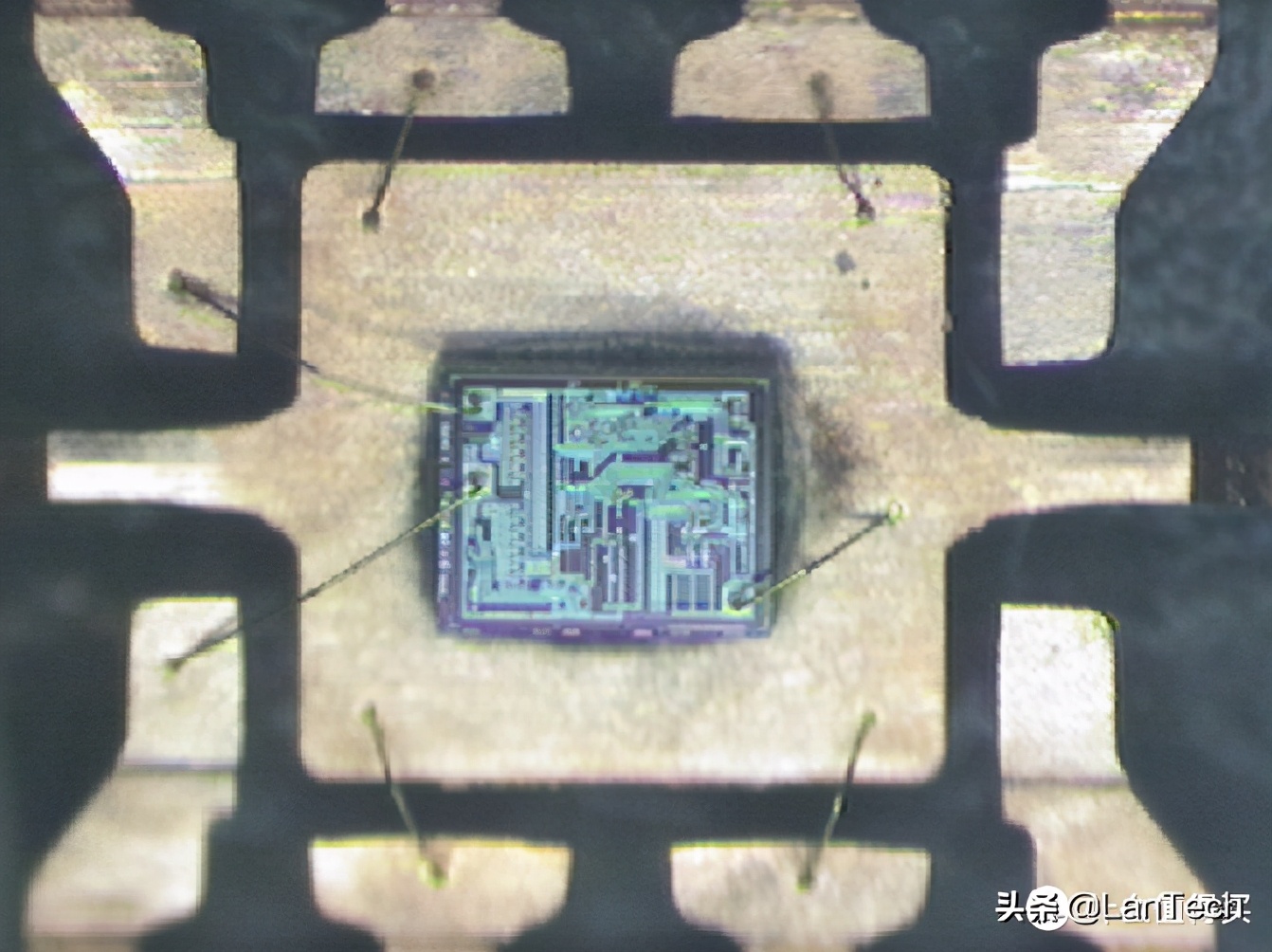 看芯片内部用什么显微镜,芯片在显微镜下的样子
