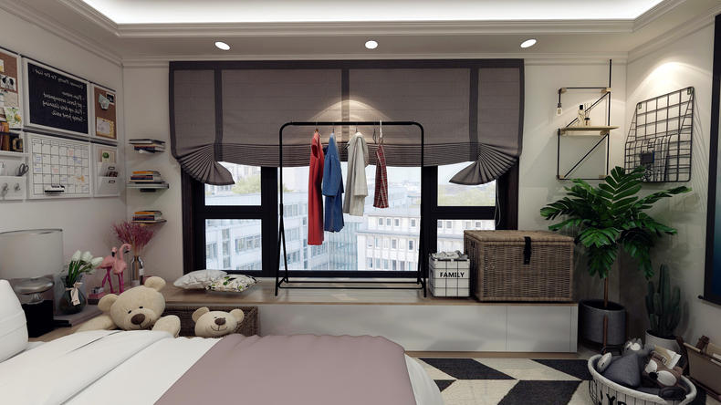 女生的房间凌乱,女孩子的凌乱卧室