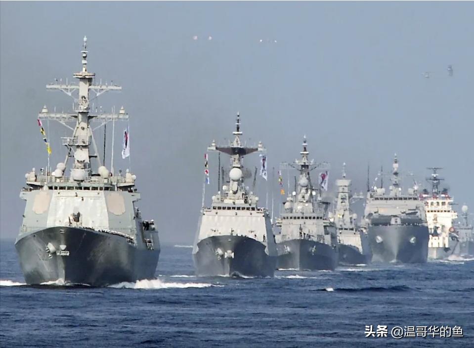 隔海相望的韩国海军概况