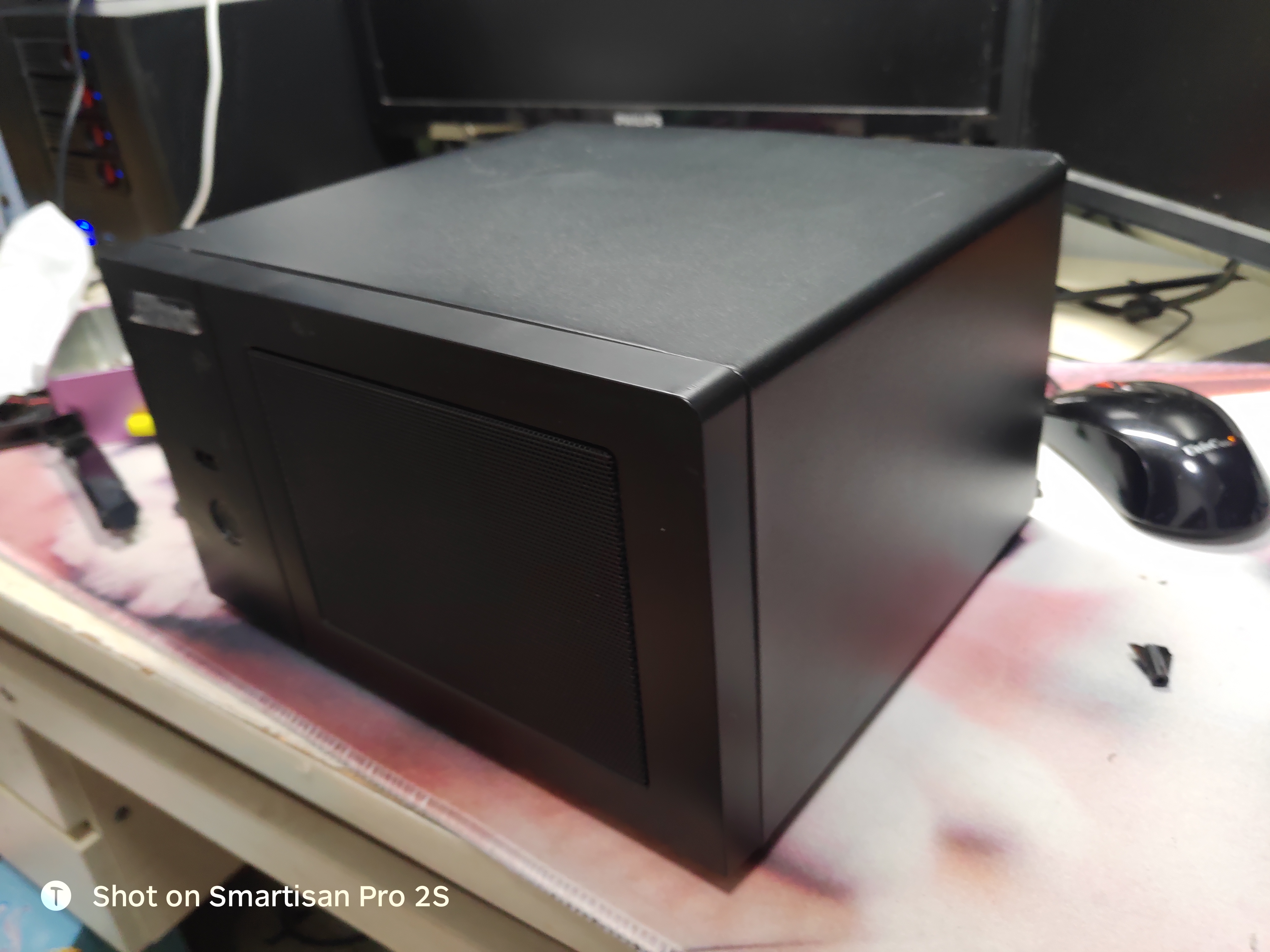 日常捡垃圾：60块包邮sinoc小机箱送电源和音响，真香？