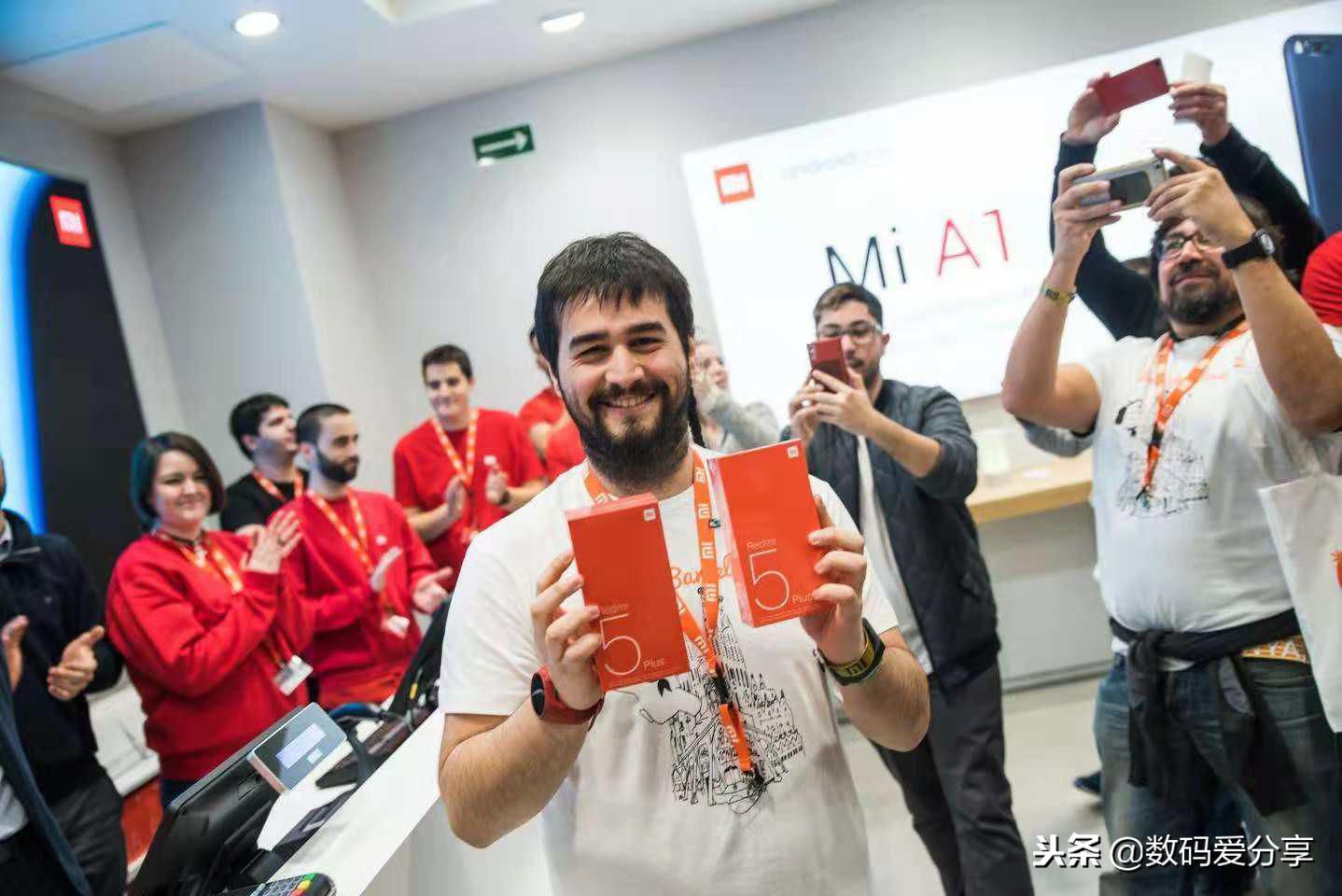 小米海外市场快速扩张，小米A1在西班牙大卖，出货量冲入前三！