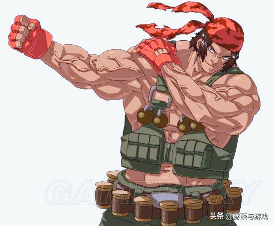 拳皇拉尔夫一拳一管血,拳皇拉尔夫动画