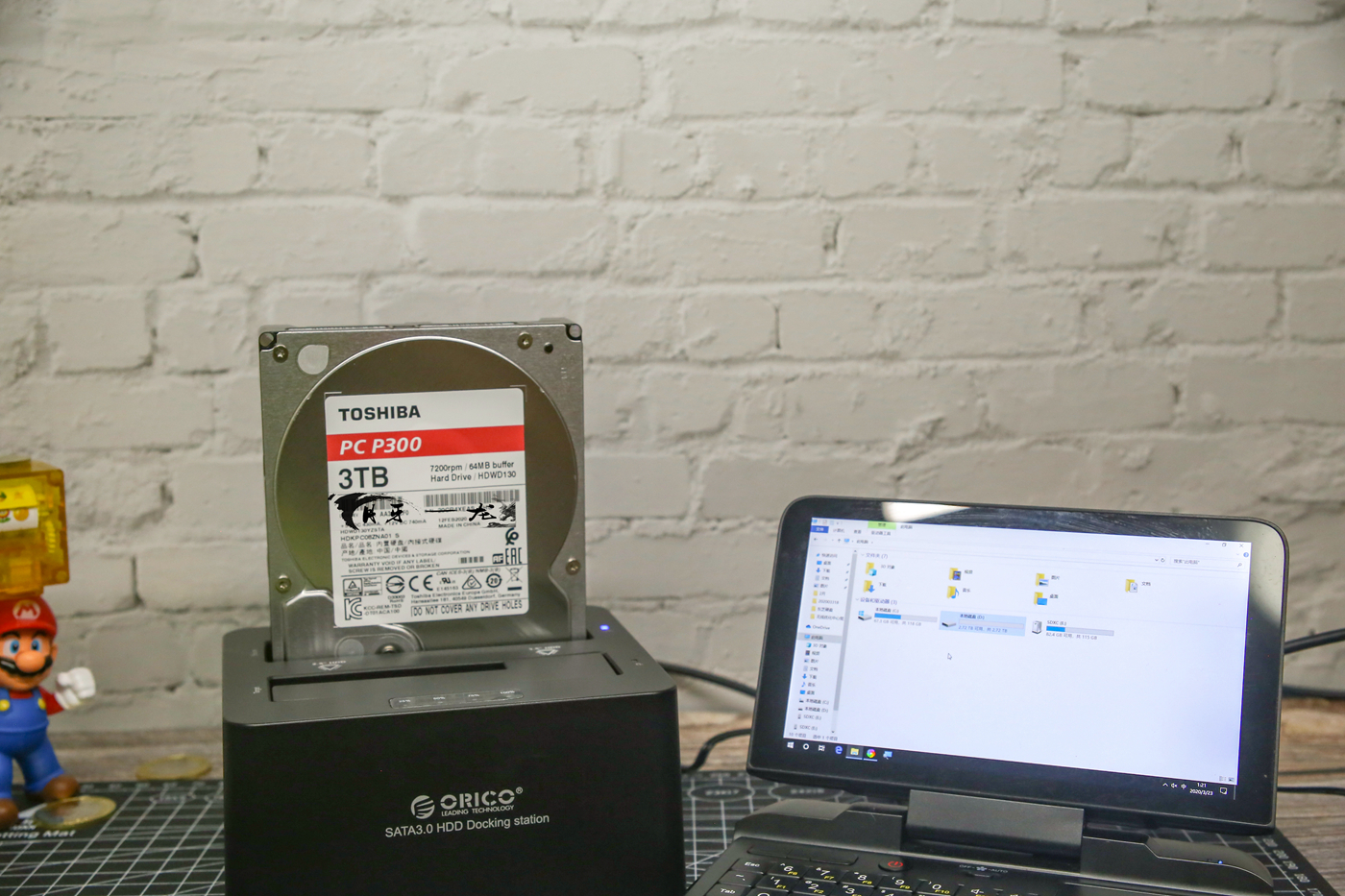 东芝p300机械硬盘插电脑没有显示,东芝p300机械硬盘1t值不值得买
