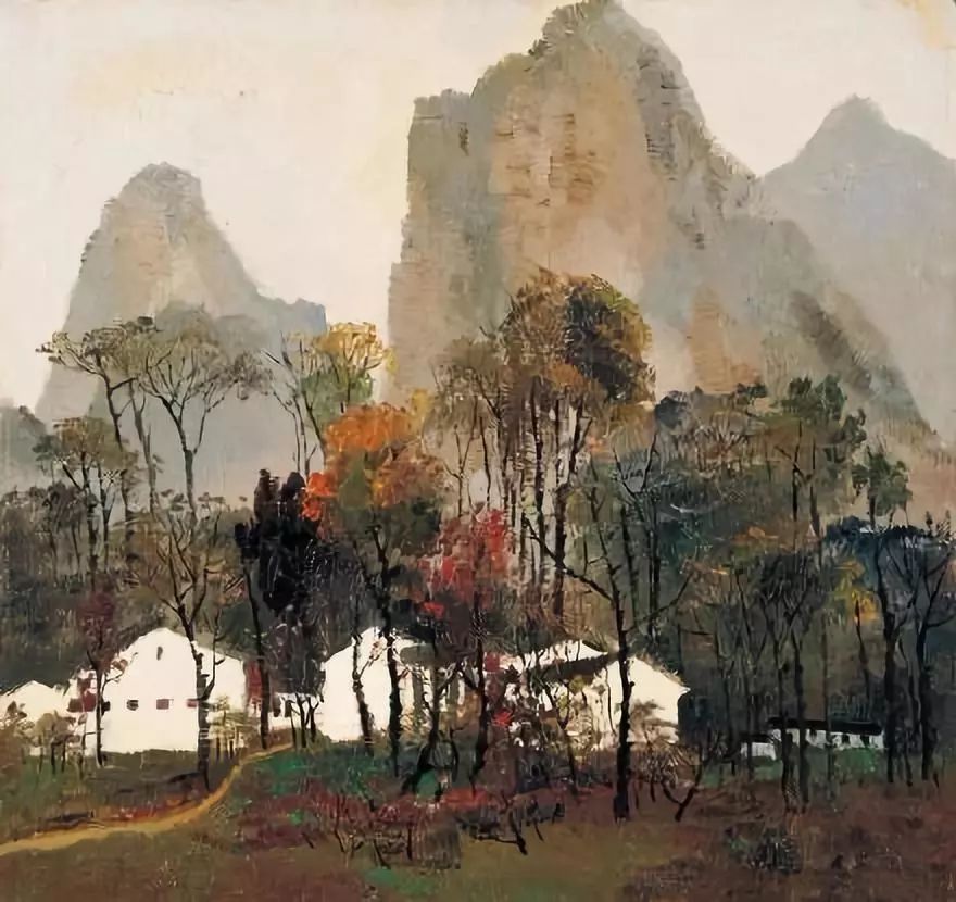 优秀的色彩风景写生作品,下乡风景速写写生教程