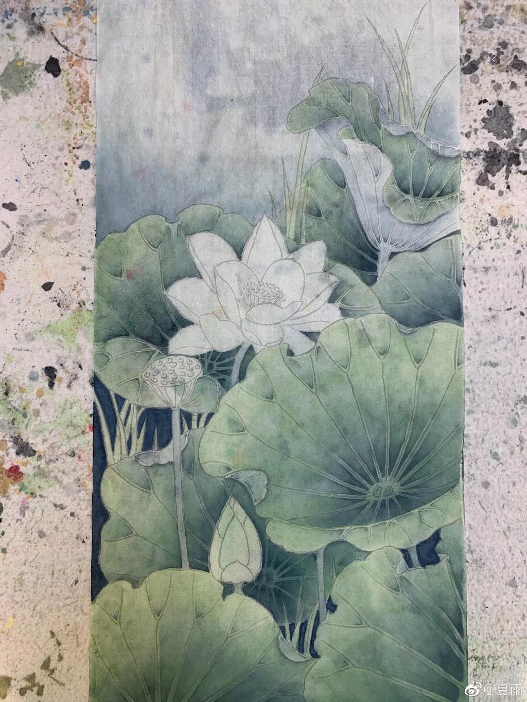 影帝夏雨书法真迹,演员夏雨晒书法作品