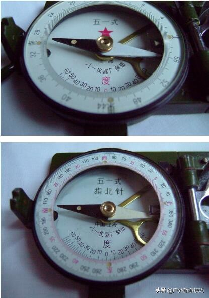 军用指北针使用图解视频,62式军用指北针各种使用方法