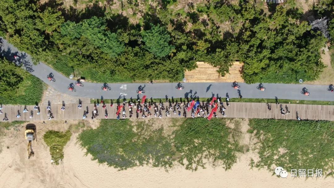 日照春潮涌动活力迸发,日照阳光海岸绿道骑行赛