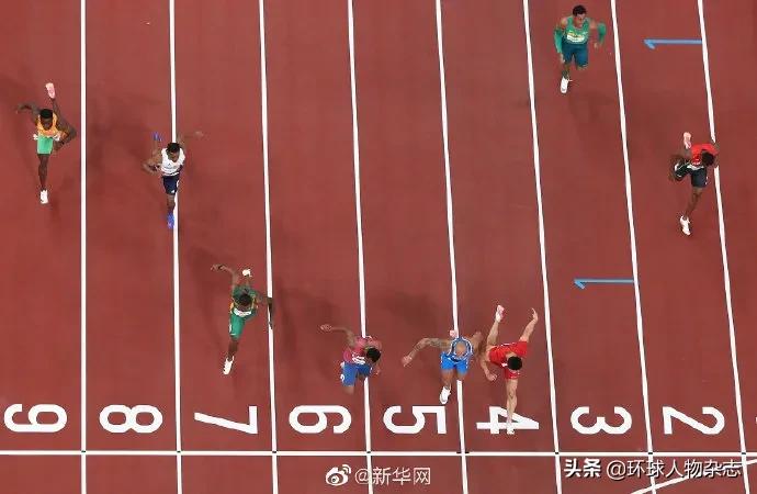 苏炳添东京奥运会撞线分析图片,苏炳添东京奥运会总决赛抢跑事件