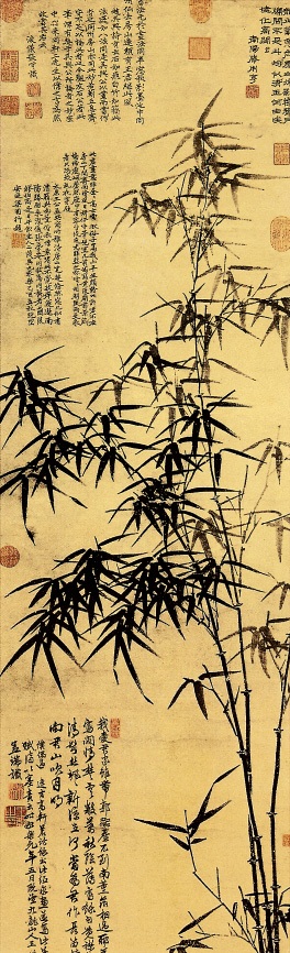 历代画论（连载38）元明：《画竹谱》,摘抄（元）李衎撰