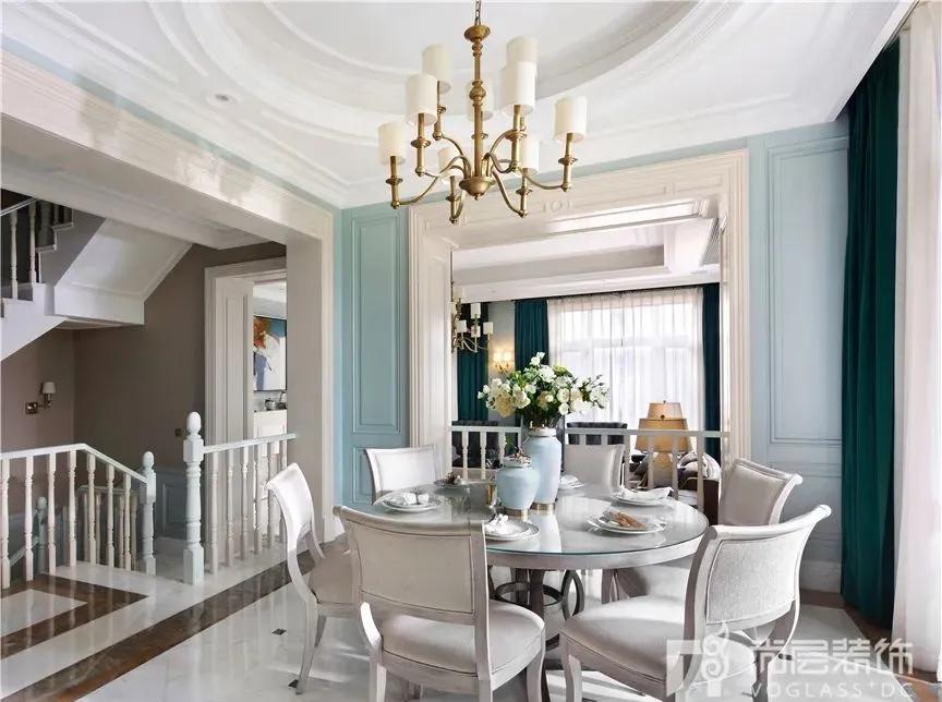 家居使用浪漫马卡龙色带，私享别墅另一种生活