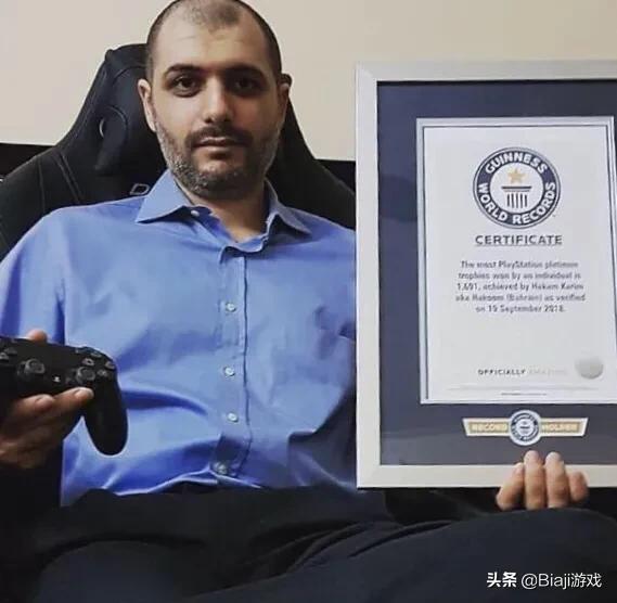 “肝帝”沙特游戏玩家为获得白金奖杯不知疲倦