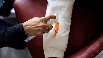 脏羽绒服真的可以一喷去污吗,白色羽绒服防脏喷雾