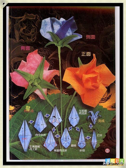 折纸大全方便又漂亮又实用,精致实用的折纸大全步骤