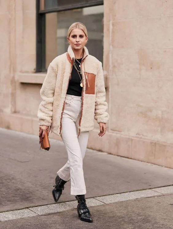 保暖百搭外套,又保暖又好看的外套上身效果好