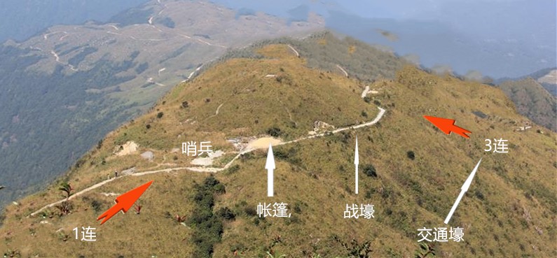 实战图解，一个步兵旅用三天才攻下的阵地，对方两个连十分钟夺回