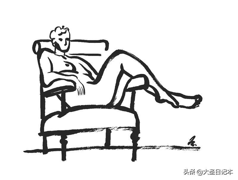 漫画现场临摹,人物写生漫画速写