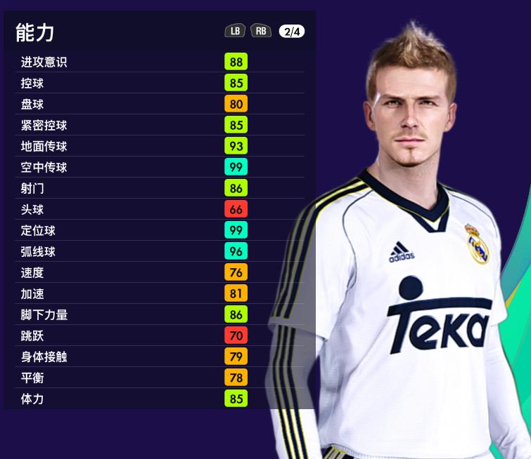 实况足球2023传奇强势球员,实况足球最新皇马精选